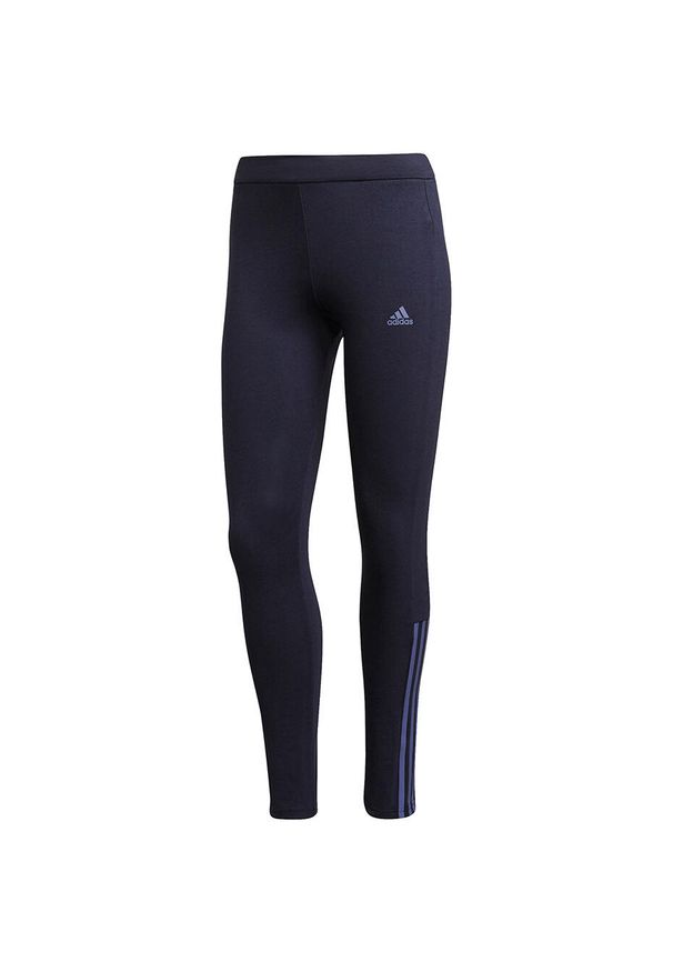 Adidas - Legginsy damskie adidas Essentials Fitted. Kolor: wielokolorowy, niebieski, fioletowy. Sport: fitness
