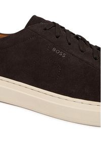 BOSS Sneakersy Kieran 50563162 Brązowy. Kolor: brązowy. Materiał: zamsz, skóra #5