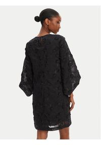 Munthe Bluzka Pansi 252131625225 Czarny Regular Fit. Kolor: czarny. Materiał: lyocell #3