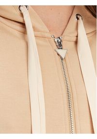 Guess Bluza W5YQ05 KBYE2 Beżowy Regular Fit. Kolor: beżowy. Materiał: syntetyk #2