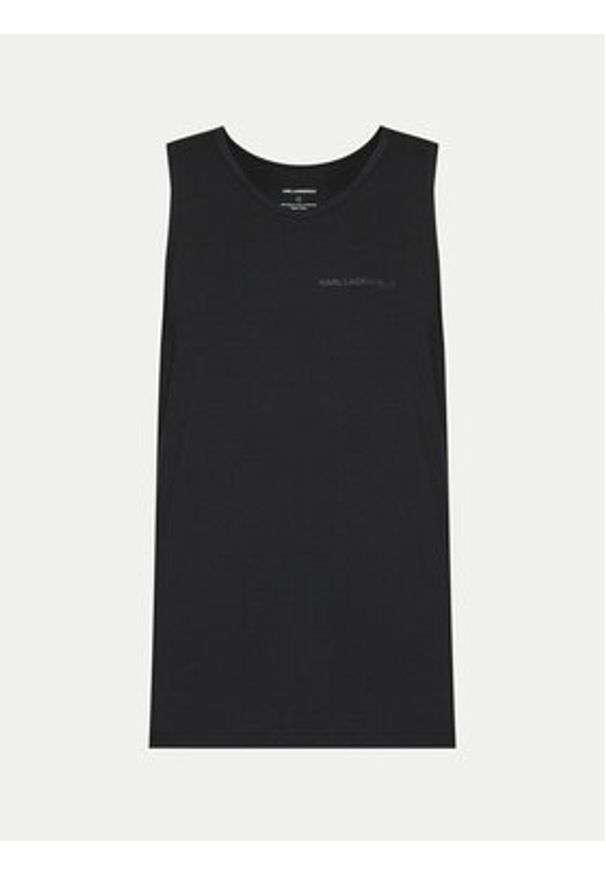 Karl Lagerfeld - KARL LAGERFELD Komplet 2 tank topów A1M47091 Kolorowy Regular Fit. Typ kołnierza: dekolt w karo. Materiał: bawełna. Wzór: kolorowy