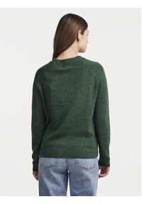 Pieces Sweter Juliana 17126277 Zielony Regular Fit. Kolor: zielony. Materiał: syntetyk