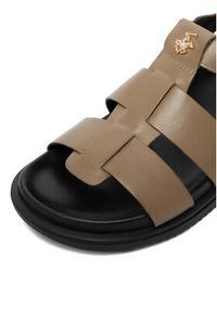 Beverly Hills Polo Club Sandały EO-WI16-SERDINIA-03 Beżowy ciemny. Kolor: beżowy. Materiał: skóra #6
