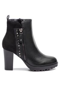 Jenny Fairy Botki WS16002-6 Czarny. Kolor: czarny. Materiał: skóra #5