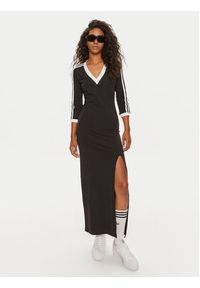 Adidas - adidas Sukienka codzienna adicolor Classics IK0439 Czarny Slim Fit. Okazja: na co dzień. Kolor: czarny. Materiał: bawełna. Typ sukienki: proste. Styl: casual #4