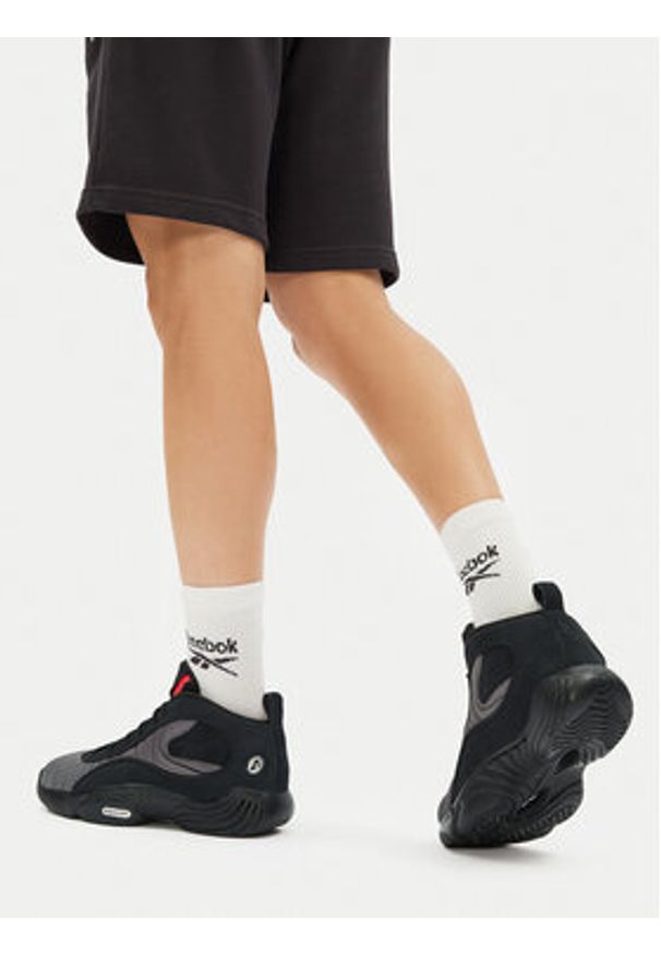 Reebok Buty do koszykówki ANSWER III 100209104 Czarny. Kolor: czarny. Materiał: zamsz, skóra. Sport: koszykówka