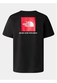 The North Face T-Shirt Redbox NF0A87NP Czarny Regular Fit. Kolor: czarny. Materiał: bawełna #6