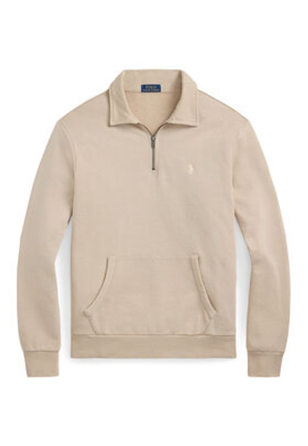 Polo Ralph Lauren Bluza 710934601015 Beżowy Regular Fit. Typ kołnierza: polo. Kolor: beżowy. Materiał: bawełna