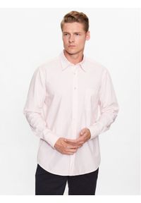 BOSS - Boss Koszula 50489319 Różowy Regular Fit. Kolor: różowy. Materiał: bawełna