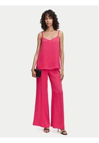 ACCESS FASHION Top 63-2221-875 Różowy Regular Fit. Kolor: różowy. Materiał: wiskoza #3