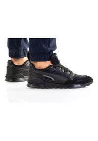 Buty do chodzenia męskie Puma Graviton Tera. Zapięcie: sznurówki. Kolor: czarny. Materiał: materiał, tkanina, syntetyk. Szerokość cholewki: normalna. Sport: turystyka piesza