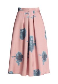 Swing Spódnica midi 2AK00300 Różowy Regular Fit. Kolor: różowy. Materiał: syntetyk #7