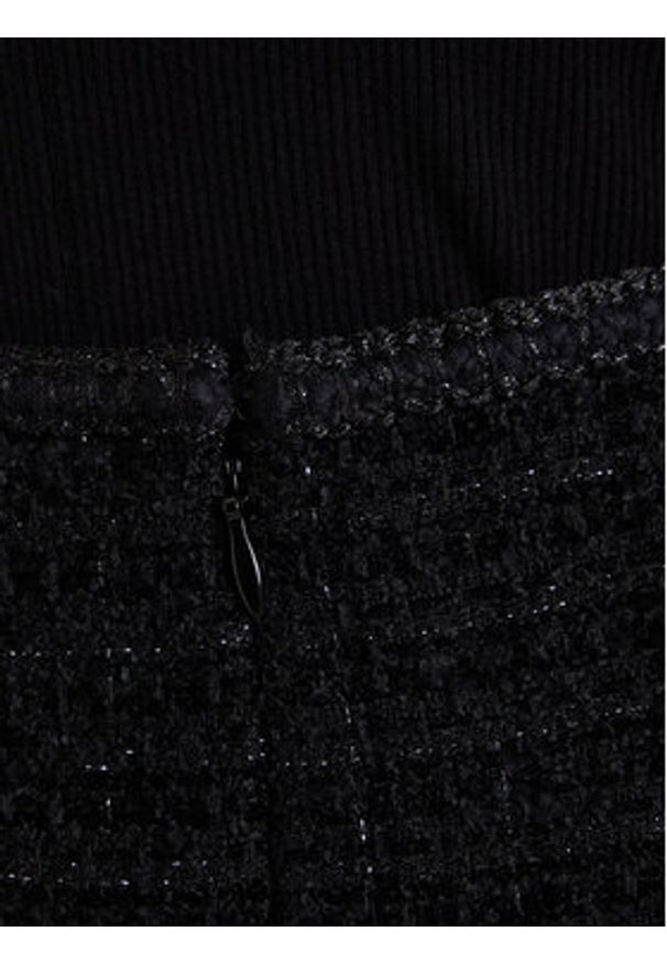 Marciano Guess Spódnica mini 5BGD08 7394A Czarny Regular Fit. Kolor: czarny. Materiał: syntetyk