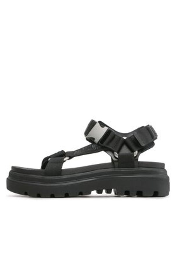 Palladium Sandały Pallacruise Strap 97465-001-M Czarny. Kolor: czarny. Materiał: materiał