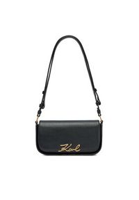 Karl Lagerfeld - KARL LAGERFELD Torebka A1W30039 Czarny. Kolor: czarny. Materiał: skórzane #6