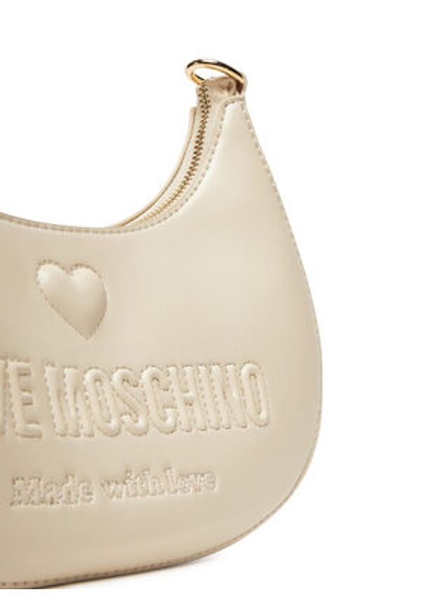 Love Moschino - LOVE MOSCHINO Torebka JC4219PP0MKF0110 Écru. Materiał: skórzane