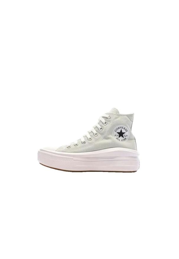 Buty Converse Chuck Taylor All Star Move Szare. Okazja: na co dzień. Kolor: szary. Styl: casual, elegancki