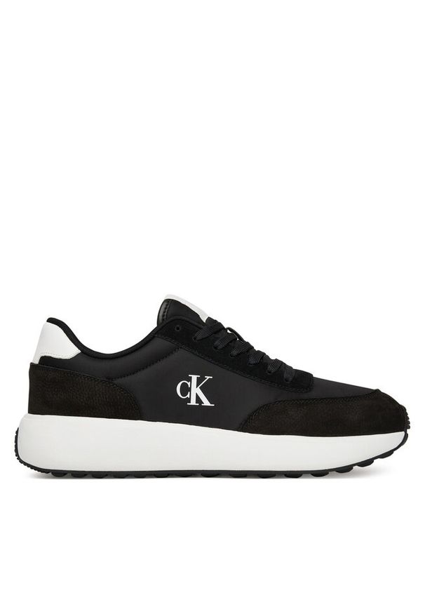 Sneakersy Calvin Klein Jeans. Kolor: czarny