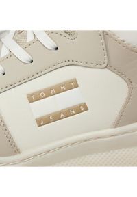 Tommy Jeans Sneakersy Tjw Retro Basket Mc Lace Up EN0EN02422 Beżowy. Kolor: beżowy #3