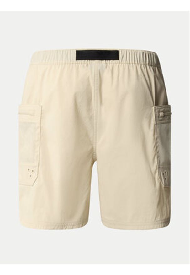 The North Face Szorty sportowe Class V Pathfinder NF0A86QJ Beżowy Relaxed Fit. Kolor: beżowy. Materiał: syntetyk