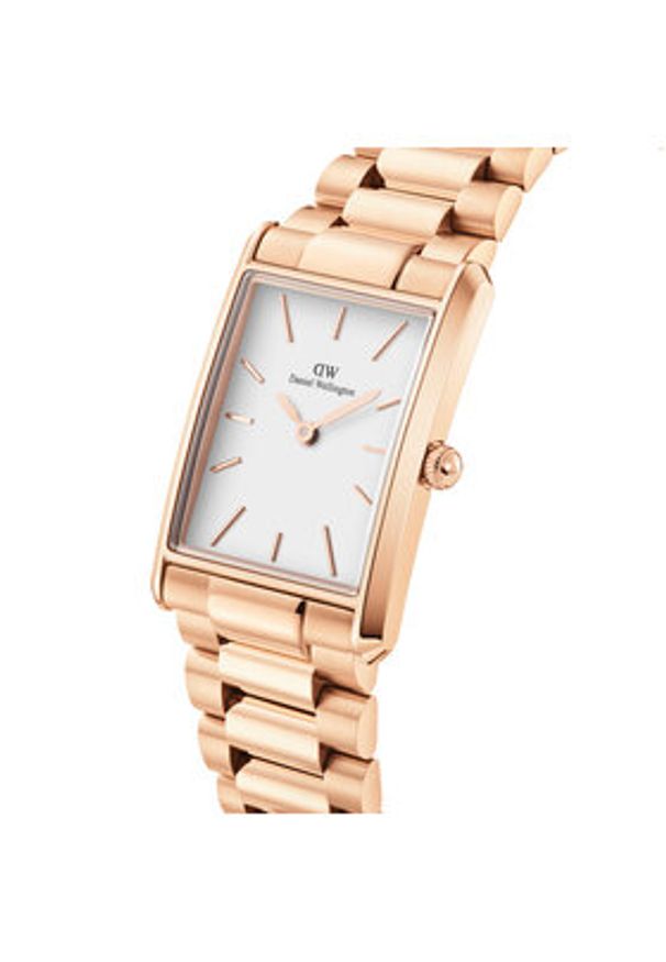 Daniel Wellington Zegarek Bound 9-Link DW00100699 Złoty. Kolor: złoty