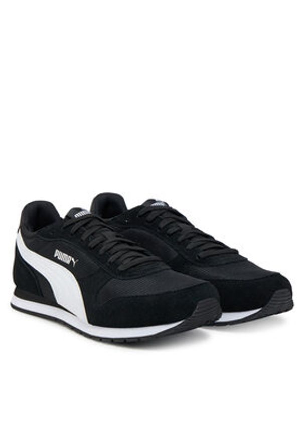 Puma Sneakersy St Miler 401622 01 Czarny. Kolor: czarny. Materiał: zamsz, skóra