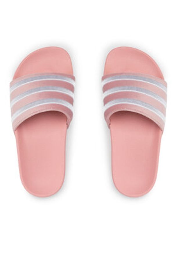 Adidas - adidas Klapki adilette W GX3372 Różowy. Kolor: różowy. Materiał: materiał