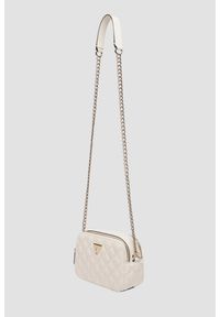 Guess - GUESS Biała damska torebka Giully II. Kolor: biały. Materiał: skórzane. Styl: casual, elegancki