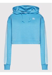 Adidas - adidas Bluza adicolor Classics HC2014 Niebieski Relaxed Fit. Kolor: niebieski. Materiał: syntetyk #4