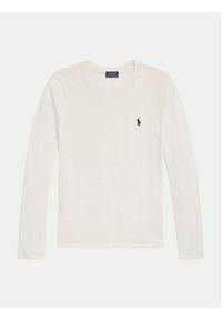 Polo Ralph Lauren Bluzka 211898699025 Biały Regular Fit. Typ kołnierza: polo. Kolor: biały. Materiał: bawełna #5