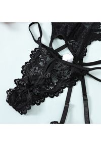 Intica - Gorsetowy zestaw bielizny z delikatnych materiałów Zephirine. Kolor: czerwony. Materiał: materiał #9