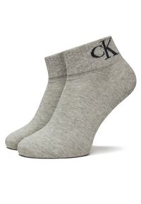 Calvin Klein Jeans Zestaw 2 par wysokich skarpet damskich 701228813 Szary. Kolor: szary. Materiał: materiał, bawełna #3
