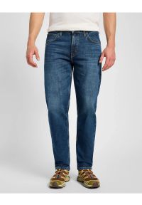 Lee - LEE MĘSKIE SPODNIE JEANSOWE OSCAR ECLIPSE BLUE 112355855