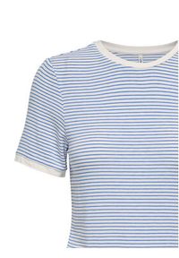 only - ONLY T-Shirt Tine 15315406 Niebieski Regular Fit. Kolor: niebieski. Materiał: wiskoza #3