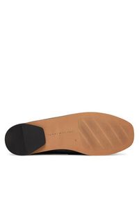 TOMMY HILFIGER - Tommy Hilfiger Lordsy Th Leather Loafer FW0FW09319 Czarny. Kolor: czarny. Materiał: skóra #4