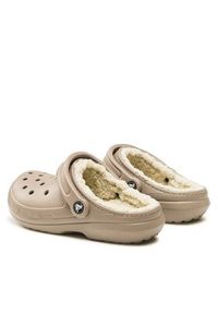 Crocs Klapki Crocs Classic Lined Clog 203591 Beżowy. Kolor: beżowy #5