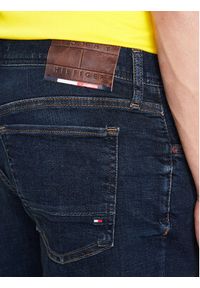 TOMMY HILFIGER - Tommy Hilfiger Szorty jeansowe Brooklyn MW0MW31090 Granatowy Regular Fit. Kolor: niebieski. Materiał: bawełna #4