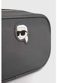 Karl Lagerfeld torebka kolor szary. Kolor: szary. Rodzaj torebki: na ramię #5