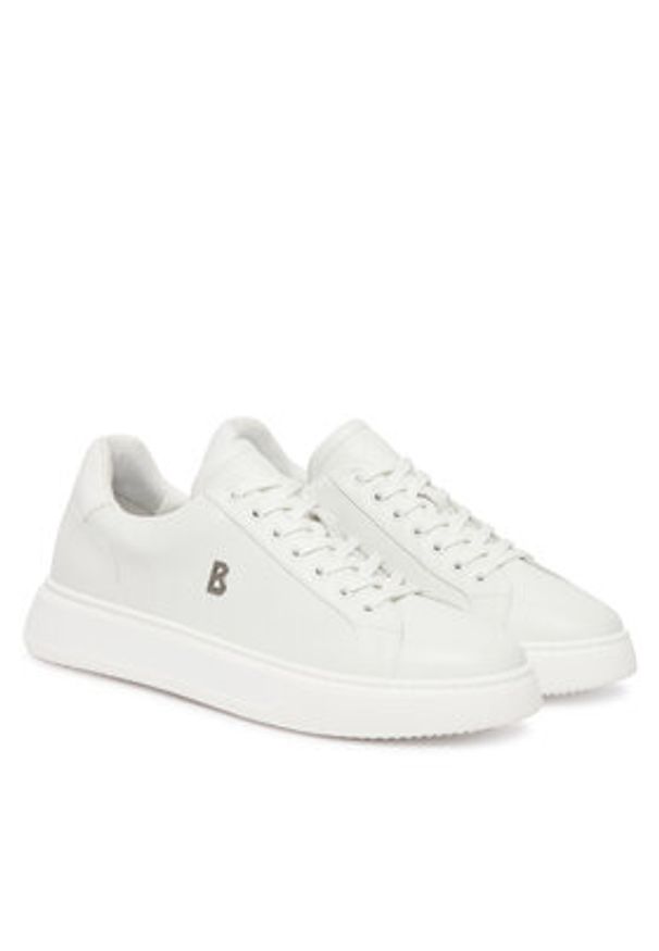 Bogner Sneakersy Milan 8 B 12620015 Biały. Kolor: biały. Materiał: skóra