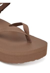 Teva Sandały Flatform Slim 1164630 Brązowy. Kolor: brązowy. Materiał: materiał #2