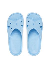 Crocs Klapki Classic Women's Cross Strap 210840 Niebieski. Kolor: niebieski #6