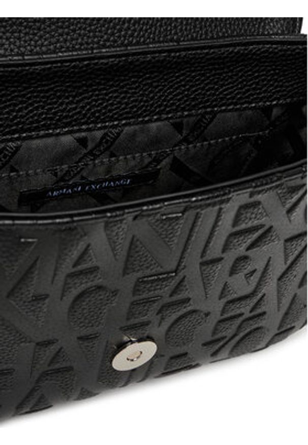 Armani Exchange Torebka XW001577 AF15774 UC001 Czarny. Kolor: czarny. Materiał: skórzane