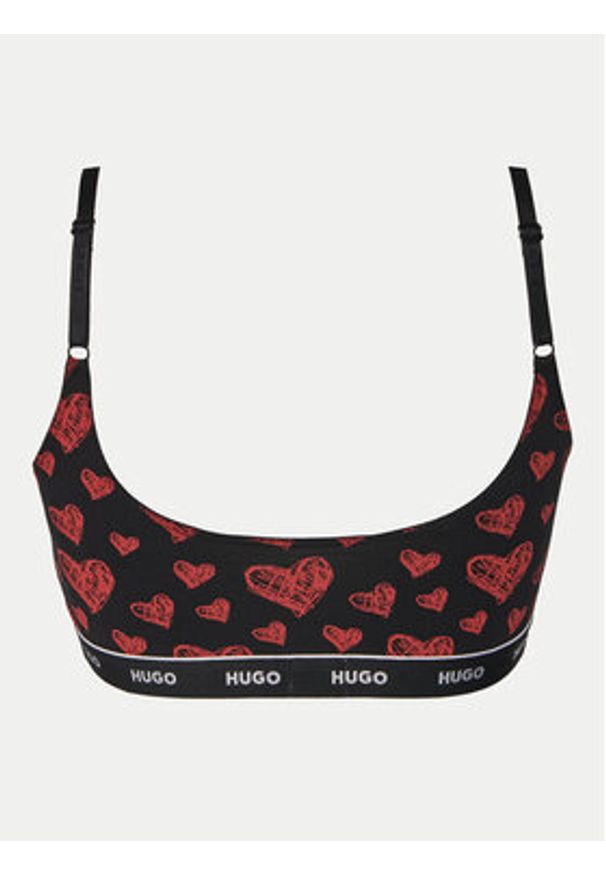 Hugo - HUGO Komplet 2 biustonoszy topów 50495872 Czarny. Kolor: czarny. Materiał: bawełna