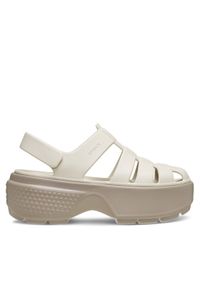 Crocs Sandały Stomp Fisherman Sandal 209938 Szary. Kolor: szary