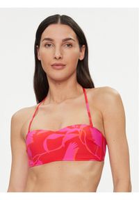 Seafolly Góra od bikini CheckIn 30877 Czerwony. Kolor: czerwony. Materiał: syntetyk