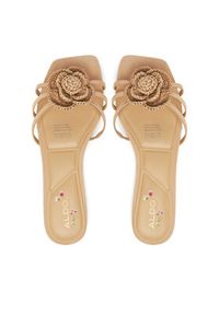 Aldo Klapki Wildbloom 13964634 Beżowy. Kolor: beżowy. Materiał: skóra #5