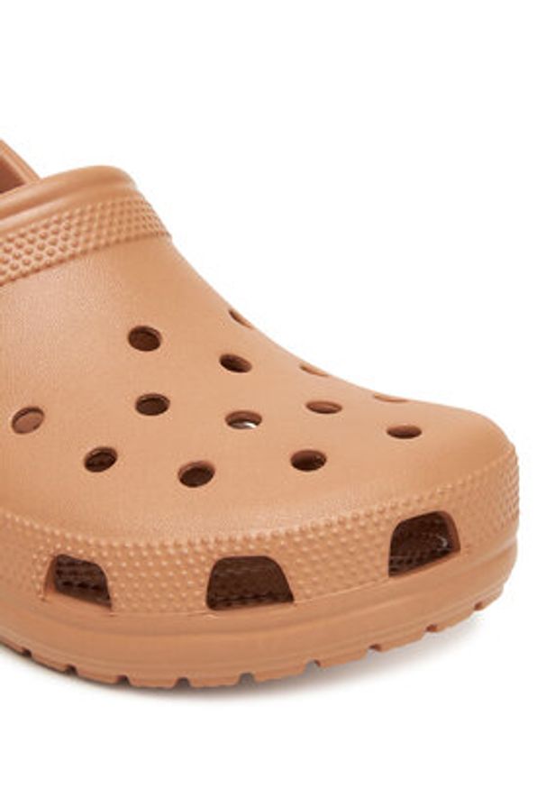 Crocs Klapki Classic Clog 10001 Brązowy. Kolor: brązowy