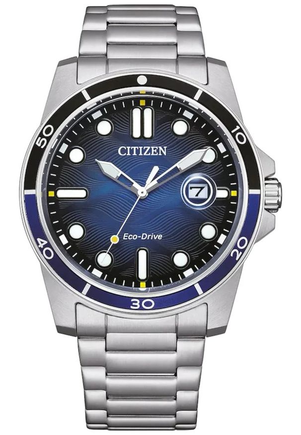 Zegarek Męski CITIZEN MARINE SPORTY AW1810-85L. Styl: marine, sportowy