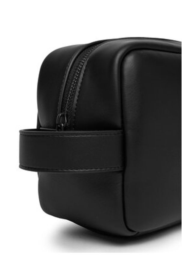 Calvin Klein Saszetka Bold Ck Dopp Kit LV04D1140G Czarny. Kolor: czarny. Materiał: skóra