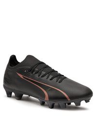 Puma Buty do piłki nożnej Ultra Match Fg/Ag 10775402 02 Czarny. Kolor: czarny. Materiał: skóra